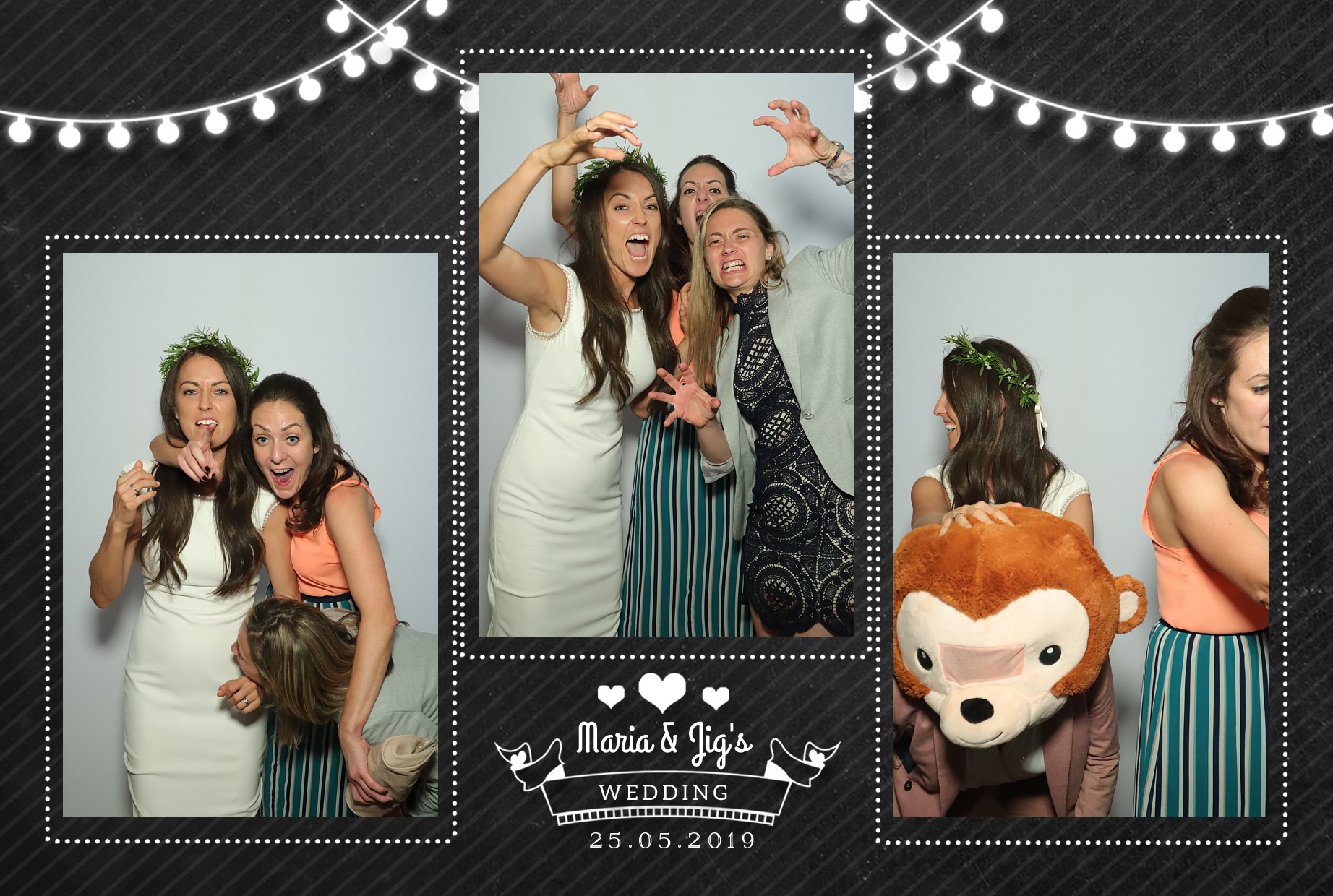Maria and Jessica's Wedding | View more photos from the event at gallery.myphotoboothexperience.co.uk/u/MyPhotoBoothExperienceLtd/Maria-and-Jessicas-Wedding